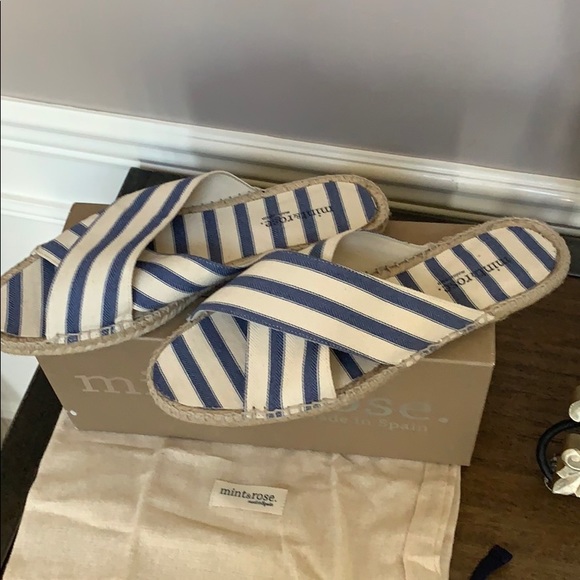 MINT & ROSE Striped slides - Picture 9 of 15